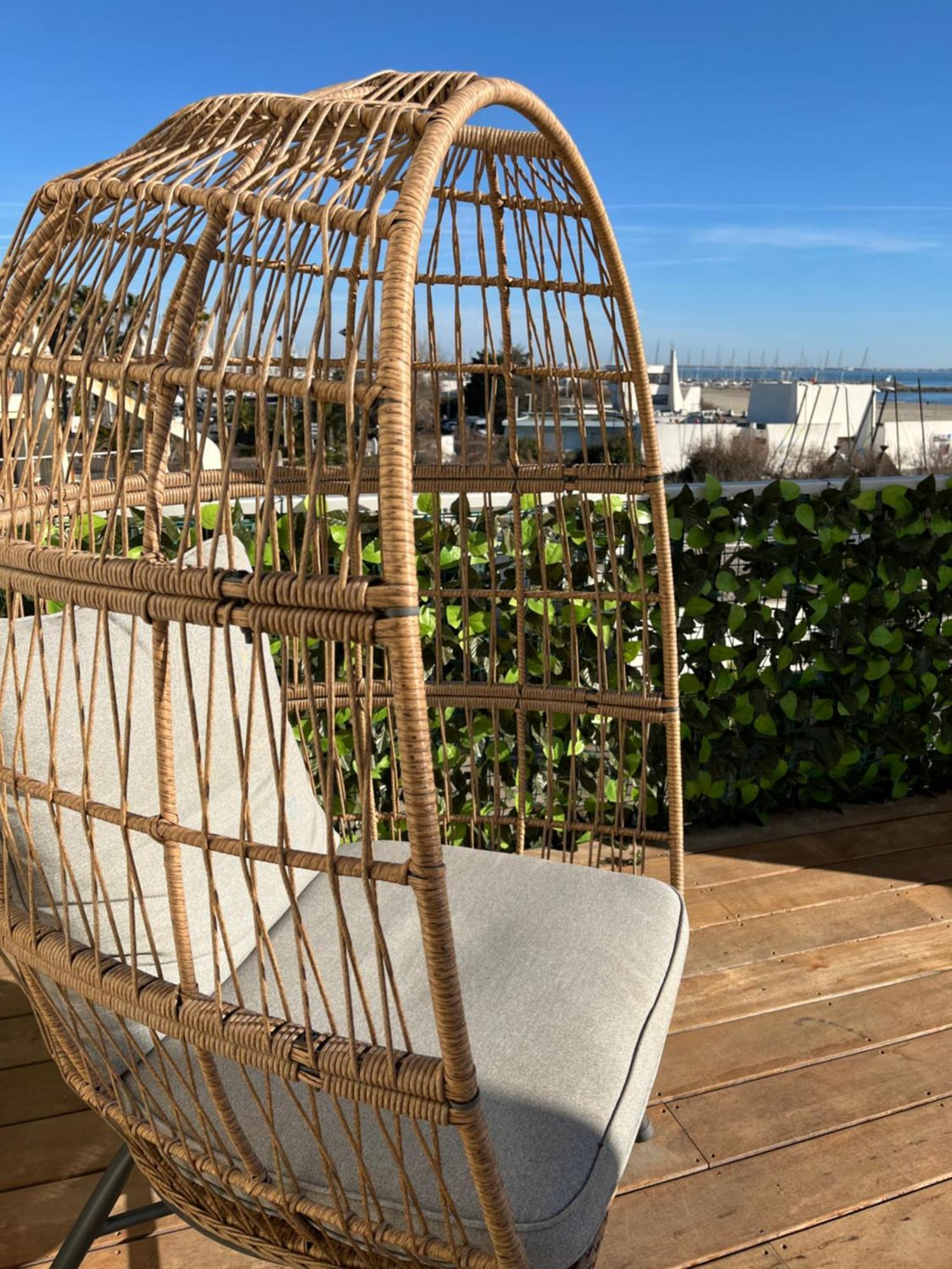 Suite Terrasse Xxl - Front De Mer - Parking - Ambiance Plage لا غراند موت المظهر الخارجي الصورة